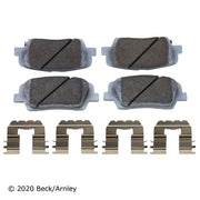 Disc Brake Pad and Hardware Kit Beck Arnley 085-6932