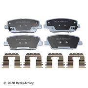 Disc Brake Pad and Hardware Kit Beck Arnley 085-6932