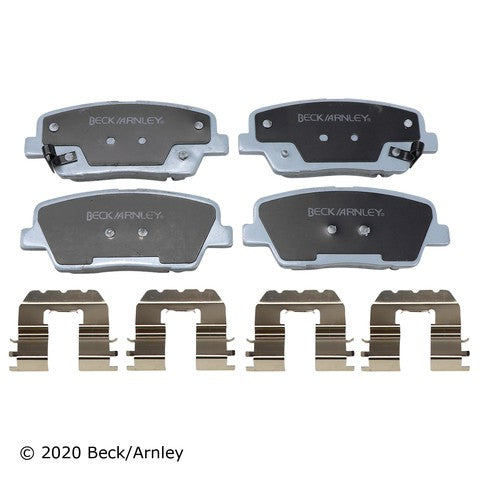 Disc Brake Pad and Hardware Kit Beck Arnley 085-6932