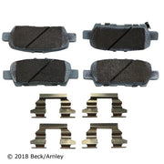 Disc Brake Pad and Hardware Kit Beck Arnley 085-6933