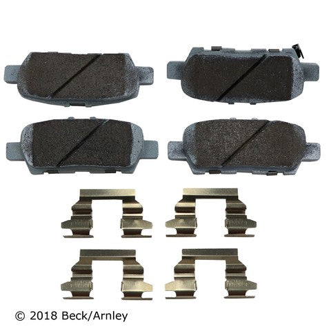 Disc Brake Pad and Hardware Kit Beck Arnley 085-6933