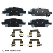 Disc Brake Pad and Hardware Kit Beck Arnley 085-6933