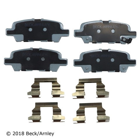 Disc Brake Pad and Hardware Kit Beck Arnley 085-6933