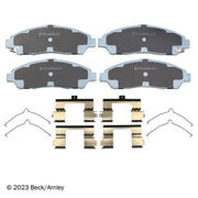 Disc Brake Pad and Hardware Kit Beck Arnley 085-6934