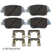 Disc Brake Pad and Hardware Kit Beck Arnley 085-6935
