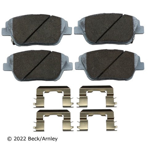 Disc Brake Pad and Hardware Kit Beck Arnley 085-6935