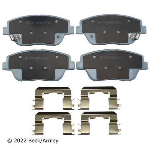 Disc Brake Pad and Hardware Kit Beck Arnley 085-6935