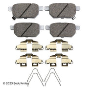 Disc Brake Pad and Hardware Kit Beck Arnley 085-6936