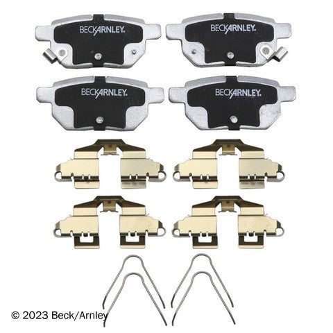 Disc Brake Pad and Hardware Kit Beck Arnley 085-6936