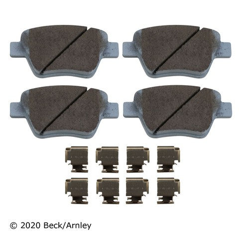 Disc Brake Pad and Hardware Kit Beck Arnley 085-6940
