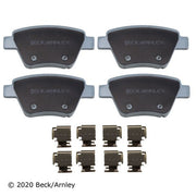Disc Brake Pad and Hardware Kit Beck Arnley 085-6940