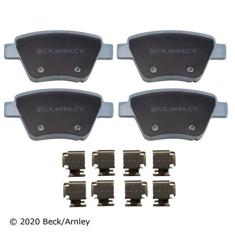 Disc Brake Pad and Hardware Kit Beck Arnley 085-6940