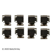 Disc Brake Pad and Hardware Kit Beck Arnley 085-6940