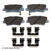 Disc Brake Pad and Hardware Kit Beck Arnley 085-6941
