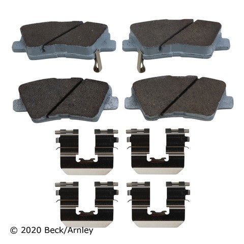 Disc Brake Pad and Hardware Kit Beck Arnley 085-6941