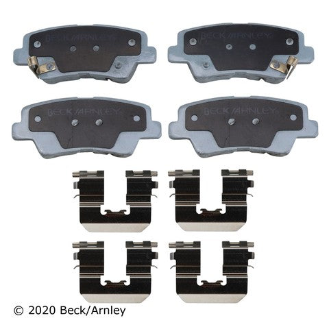 Disc Brake Pad and Hardware Kit Beck Arnley 085-6941