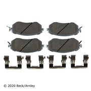 Disc Brake Pad and Hardware Kit Beck Arnley 085-6947