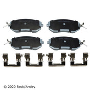 Disc Brake Pad and Hardware Kit Beck Arnley 085-6947