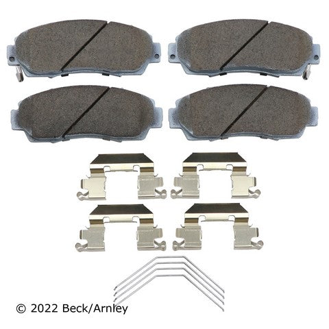 Disc Brake Pad and Hardware Kit Beck Arnley 085-6948