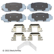 Disc Brake Pad and Hardware Kit Beck Arnley 085-6948