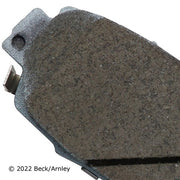 Disc Brake Pad and Hardware Kit Beck Arnley 085-6948