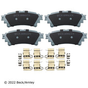 Disc Brake Pad and Hardware Kit Beck Arnley 085-6949