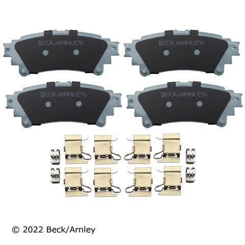 Disc Brake Pad and Hardware Kit Beck Arnley 085-6949