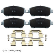 Disc Brake Pad and Hardware Kit Beck Arnley 085-6952