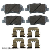 Disc Brake Pad and Hardware Kit Beck Arnley 085-6956