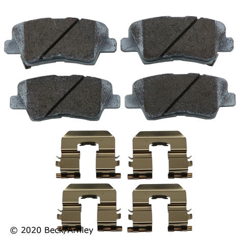 Disc Brake Pad and Hardware Kit Beck Arnley 085-6956