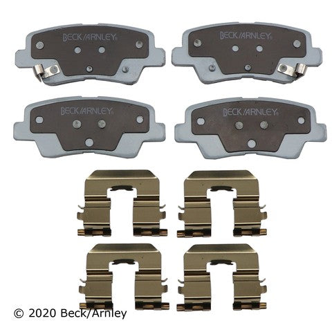 Disc Brake Pad and Hardware Kit Beck Arnley 085-6956