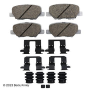 Disc Brake Pad Set Beck Arnley 085-6960B