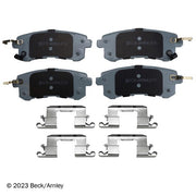 Disc Brake Pad Set Beck Arnley 085-6974