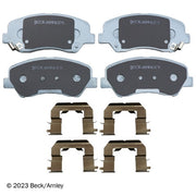 Disc Brake Pad and Hardware Kit Beck Arnley 085-6975