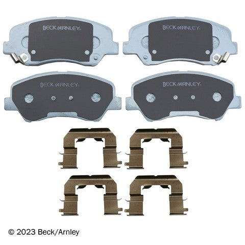 Disc Brake Pad and Hardware Kit Beck Arnley 085-6975