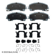 Disc Brake Pad Set Beck Arnley 085-6987
