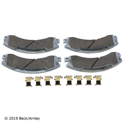 Disc Brake Pad and Hardware Kit Beck Arnley 085-6989