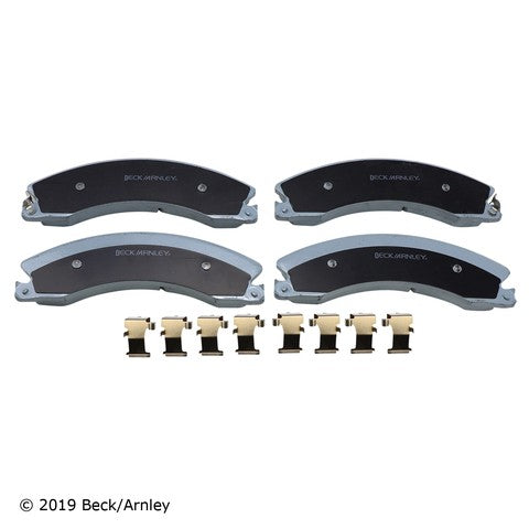 Disc Brake Pad and Hardware Kit Beck Arnley 085-6989