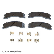 Disc Brake Pad and Hardware Kit Beck Arnley 085-6990