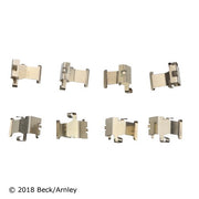 Disc Brake Pad and Hardware Kit Beck Arnley 085-6990
