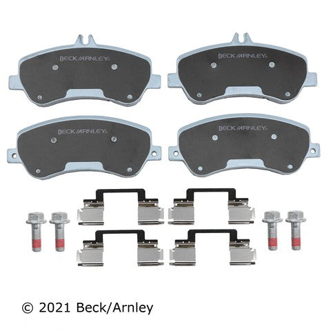 Disc Brake Pad and Hardware Kit Beck Arnley 085-6998