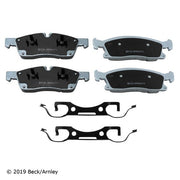 Disc Brake Pad and Hardware Kit Beck Arnley 085-7002
