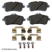 Disc Brake Pad and Hardware Kit Beck Arnley 085-7003