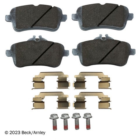 Disc Brake Pad and Hardware Kit Beck Arnley 085-7003