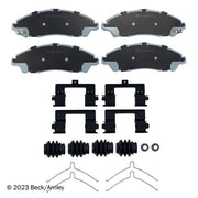 Disc Brake Pad Set Beck Arnley 085-7005