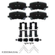 Disc Brake Pad Set Beck Arnley 085-7006