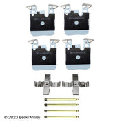 Disc Brake Pad Set Beck Arnley 085-7012