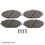 Disc Brake Pad and Hardware Kit Beck Arnley 085-7016