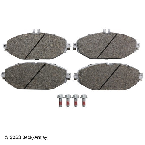 Disc Brake Pad and Hardware Kit Beck Arnley 085-7016