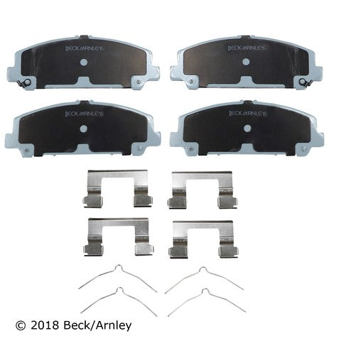 Disc Brake Pad and Hardware Kit Beck Arnley 085-7017